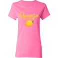 thumbnail image 3 of Inktastic Lemon Squeeze the Day Women's T-Shirt, 3 of 5