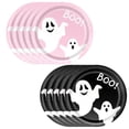 thumbnail image 2 of Halloween Paper Plates, 10PC Cute Cartoon Ghost Disposable Round Plates, 7 Inch and 9 Inch Decorative Dinner Plates for Halloween Summerween Party Birthday Table Decor, 2 of 6