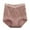 Pink, variant on Yijfswar Womens Underwears High Waisted Briefs Stretch Briefs Ladies Plus Size Panties Lace Floral Print Briefs