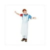 Baumgartens Disposable Apron, Polypropylene, White, 30 Pack
