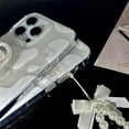 thumbnail image 4 of Shell Pattern Cow Pattern Phone case, with or Without Stand and Chain, Anti-Drop wear-Resistant, Aesthetic Girl, for iPhone 15 14 13 12 11 Pro Max Plus Phone case (P3,iPhone 12 Pro Max), 4 of 7