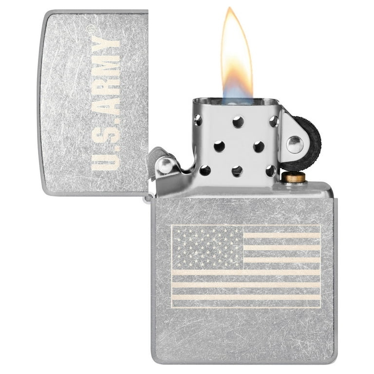 U.S. ARMY ジッポー　ZIPPO Amazon.com: Zippo Lighter: U.S. Army, Eagle and Flag - Green