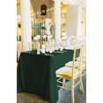 thumbnail image 4 of 8 Pack Polyester Tablecloth 60 x 126 Inch Hunter Green Tablecloth for 8 Ft Rectangle Tables,Stain and Wrinkle Resistant Washable Fabric Table Covers Polyester Table Clothes for Wedding Parties Banque, 4 of 16