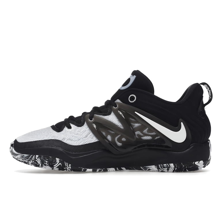 Nike KD 15 Refuge Black & White Mens Low Basketball Sneakers 7, Womens 8.5, UK 6 Nike Men main image 2