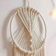 thumbnail image 4 of Atrapasueños grande Boho macramé atrapasueños tejido de algodón macramé colgante de pared para decoración de boda, 4 of 6