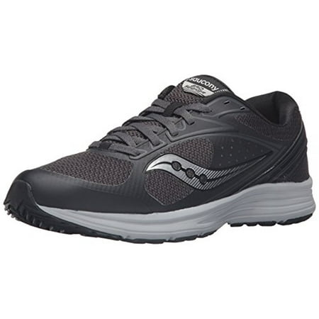 Saucony - Saucony Men's Grid Seeker Running Shoe, 8 M US, Black/Grey ...