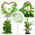 thumbnail image 3 of Moss Pole Bendable Plant Stand, Monstera Support, for Climbing Plants indoor with Jute Rope, 28 Inch, 2 Pack, 3 of 8