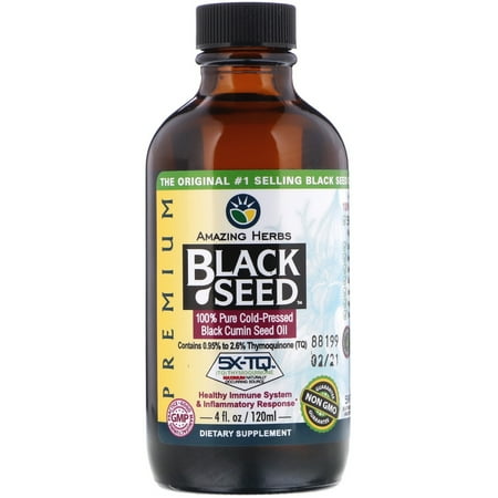 Amazing Herbs Black Seed Oil - 4 fl oz