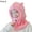 Pink B, variant on Happy date Cold Weather Flannel Ski Mask, Windproof Thermal Face Mask, Hunting Cycling Motorcycle Neck Warmer Hood Winter Gear for Men Women