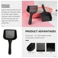 thumbnail image 6 of Monyance Scoop POPETPOP Kitten Cat Sand Waste Scooper Litter Scoop Clean Tool Black(10.24X4.33X1.97Inches), 6 of 10