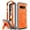 Orange, variant on ArmadilloTek Vanguard Case Compatible with Samsung Galaxy S10  Plus Military Grade Full-Body Rugged with Built-in Kickstand [Screenless Version] - Black