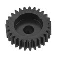 thumbnail image 4 of Acero M0.8 27t Engranaje de Piñón de Metal de Acero Endurecido Engranaje motor motor para 1/10 Modelo de control Remoto Car, Negro, 4 of 7