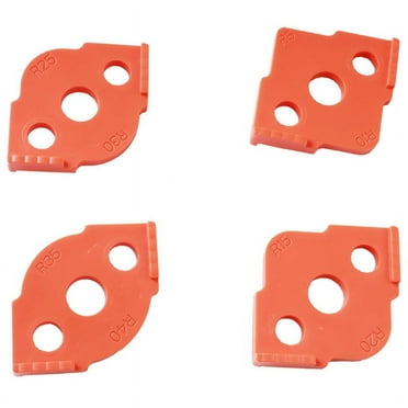 5Pcs Round Corner Radius Templates, Radius Jig Router Template,Arc ...