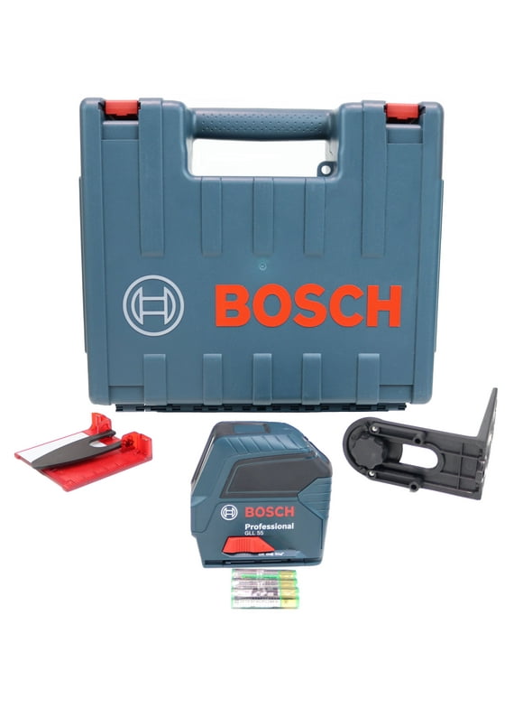 Bosch GLL 55-RC Cross Line Self Leveling Laser (Reconditioned)