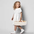 thumbnail image 5 of June Garden Cozy Dream Doll Bassinet - Baby Doll Portable Carrier - Fits for American Girl Dolls or Teddy Bears up to 14 - Cream White, 5 of 5