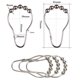 thumbnail image 4 of Gancho Para Cortina De Ducha Gancho Cinco Cuentas Bola Calabaza Hebilla Gancho Para Cortina Anillo Para Cortina De Ducha Abrazadera Para Cortina Hierro Cateissary HA025278-01, 4 of 6
