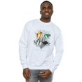 thumbnail image 2 of Harry Potter Mens Hogwarts Painted Crest Sweatshirt, 2 of 5