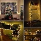 thumbnail image 5 of Guirnalda de luces LED de 10 m, 20 m y 30 m con enchufe europeo y estadounidense, guirnalda de luces de cuento de hadas para decoración de jardín al aire libre y bodas, 5 of 5