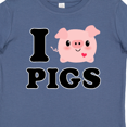 thumbnail image 4 of Inktastic I Love Pigs Boys or Girls Baby T-Shirt, 4 of 5