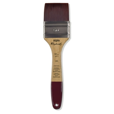 UPC: 3046450095583 | Raphael Sepia Flat Acrylic Brush Size 50 (2 )