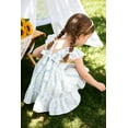 thumbnail image 5 of MAMAMI Kids Baby Girls Summer Boho Dress Sleeveless Floral Ruffle Toddler Girls Beach Sundress, 5 of 9