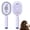 Purple, variant on Electric Spray Air Cushion Massage Comb, Anti-Frizz Hair Brush for Scalp Care, Home Salon Travel Daily Hair Styling (Purple)