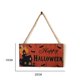 thumbnail image 2 of Placa de puerta colgante de decoración de puerta de letrero de Halloween de madera, 2 of 6