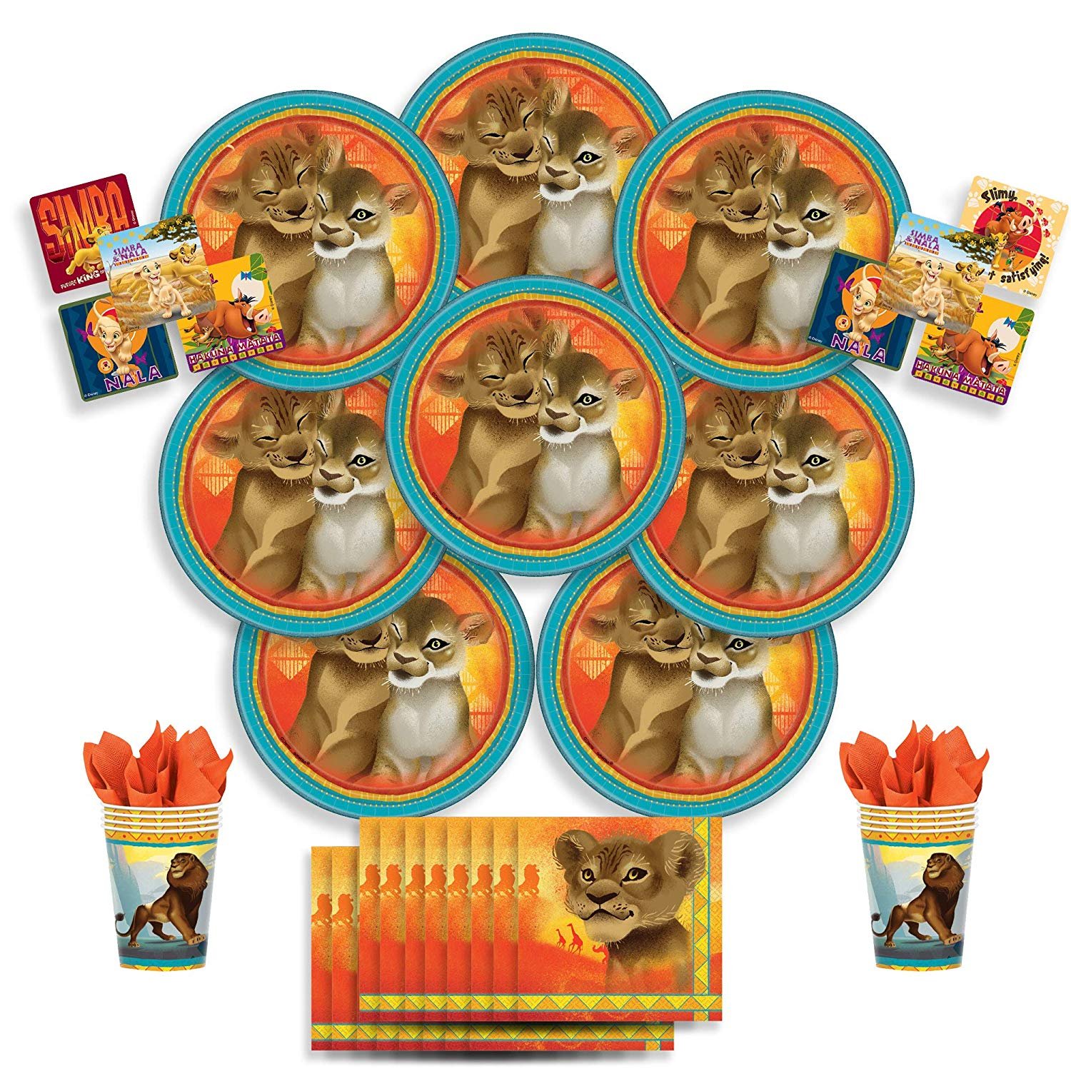 BTHERE Disney The Lion King Party Pack Bundle The Lion King Birthday