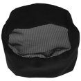 thumbnail image 3 of Miangastore FOXNOVO Breathable Mesh Skull Professional Catering Chefs Hat with Adjustable Strap - One Size (Black), 3 of 8