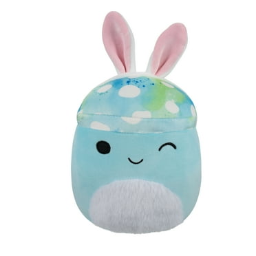 Squishmallows 8” Mully The Teal Mushroom with Bunny Ears - Ultra Soft Easter Plush Toy