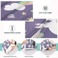 thumbnail image 3 of Coolnut Mugical Unicorns Pillowcase Standard Size, Super Soft Pillow Shams Covers, Plush Cozy Pillow Cases with Zipper, 20" X 26"（147） Home Decor Gifts, 3 of 6