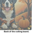 thumbnail image 5 of Carolines Treasures DAC1019LCB 15 x 12 in. Unisex Bernese Mountain Dog Fall Glass Cutting Board - Large, 5 of 5