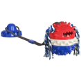thumbnail image 1 of Juguete para perros con ventosa, cuerdas elásticas para empujar, limpieza de dientes de mascotas, golosina para masticar para cachorros -A, 1 of 5