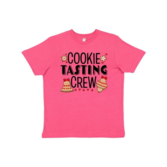 Inktastic Christmas Cookie Tasting Crew with Holiday Cookies Youth T-Shirt