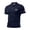 Navy, variant on Casual Men's Polo Shirts with Classic Fit and Breathable Fabric Showcasing USA 1776-2026 Design for Office Casuals Weekend Outings Family Gatherings Sporting Events  Army Green L