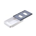 thumbnail image 1 of Large Capacity Under-Desk Invisible Storage Drawer, Adhesive-Mounted r for Office, Dorm, Makeup Table - Cable & Small Item Holder, Durable 60-80% New Material Construction, White Base with, 1 of 6