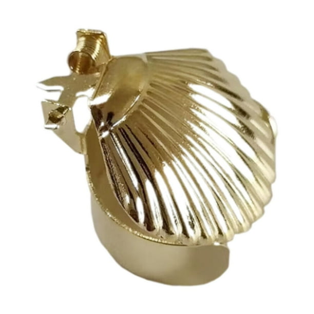 Apagador de velas automático con clip cónico, apagavelas de metal Oro