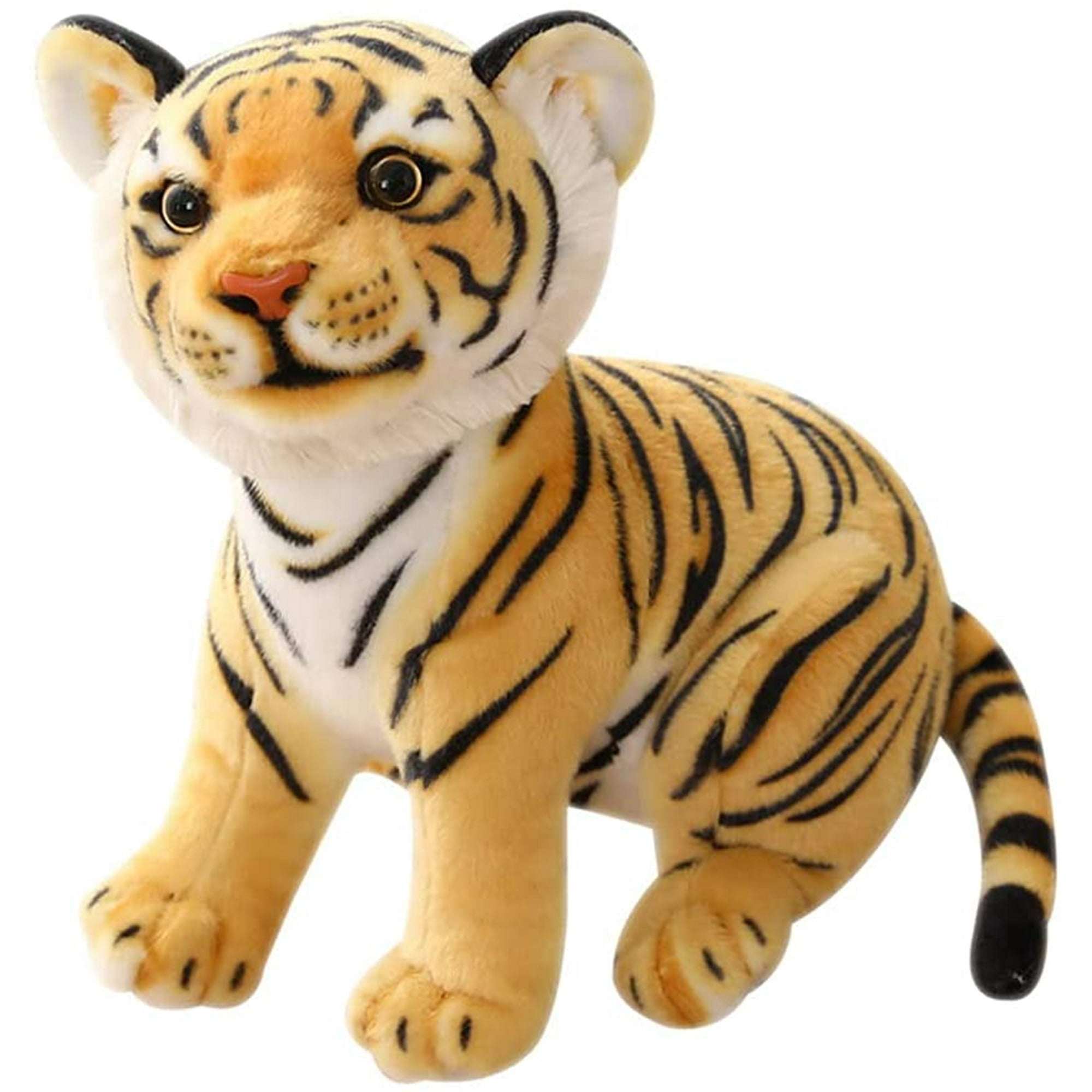 Tigers Plush Toy Stuffed Animal - Cute Lifelike Tiger Stuffed Animals Animals Kids Gift | Walmart Canada Tigers Plush Toy Stuffed Animal - Cute Lifelike Tiger Stuffed Animals Animals Kids Gift | Walmart Canada