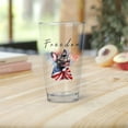 thumbnail image 2 of Freedom French Bulldog on Independence Day 4th of July 16oz Pint Beer Glass Mug Dog Lover Gifts Beer Glasses Cup - 01005, 2 of 5