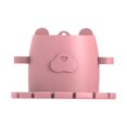 thumbnail image 1 of Soporte para cepillos de dientes, gancho para cepillos de dientes, colgador de cepillos de dientes, organizador de almacenamiento de cepillos de dientes Rosa, 1 of 9