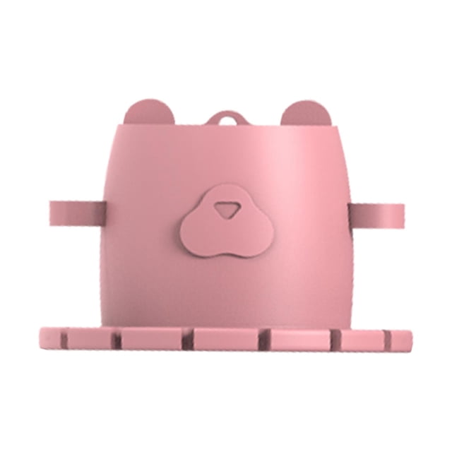 Soporte para cepillos de dientes, gancho para cepillos de dientes, colgador de cepillos de dientes, organizador de almacenamiento de cepillos de dientes Rosa