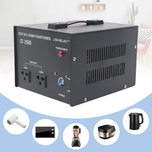 CNCEST 2kw Step Up/Down Heavy Duty Electrical Power Voltage Converter