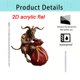 thumbnail image 1 of 10cm/4-in Holiday Prank Series Folklore Horror Christmas Tree Decorations With Rope Suitable For Christmas Party Decorations, 1 of 7