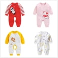 thumbnail image 2 of Pelele de bebé para niñas, conjunto de ropa de primavera para niños, ropa de dibujos animados para niños, peleles de bebé, mono de manga larga, fotografía de recién nacidos 0-2Y59 (0-3M) Gao Jinjia LED, 2 of 2