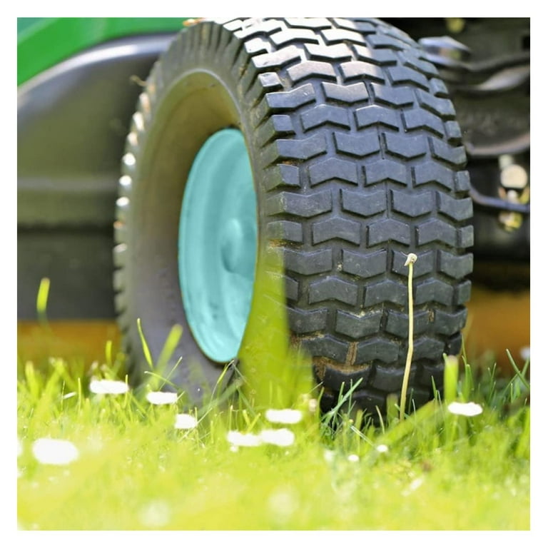 13x5.00 6 Flat Lawn Mower Tire and Wheel with 3 4 5 8 Bearing 3 Hub Riding Mower Lawn Tire 5.00 6 13 inch No Flat Solid Rubber Turf Wheel for