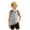 Grey, variant on Child Kids Boys Girls Sleeveless Summer Casual Tops Toddler Beach Holiday Sports Shirts Vest