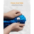 thumbnail image 4 of No Stuffing Crinkle Plush Dog Toys, 2 Pack Octopus Squeaky Dog Toys for Teething, Soft & Durable Interactive Dog Chew Toys for Puppies, Small, Medium and Large Dogs Training (Purple+Blue), 4 of 7