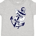 thumbnail image 4 of Inktastic First Mate with Anchor and Banner Boys or Girls Toddler T-Shirt, 4 of 5