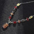 thumbnail image 4 of New Arrival !!! Square Oval Amber African Style Women Necklace Hook Earrings Party Jewelry Set, 4 of 5