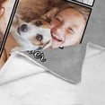 thumbnail image 5 of Custom Blanket with Picture Text Customized Blankets with 20 Photos Personalized Blanket Using My Own Pictures, Memorial Gifts for Birthday Christmas Valentine's Day Dad Mom Daughter Friends, 5 of 6